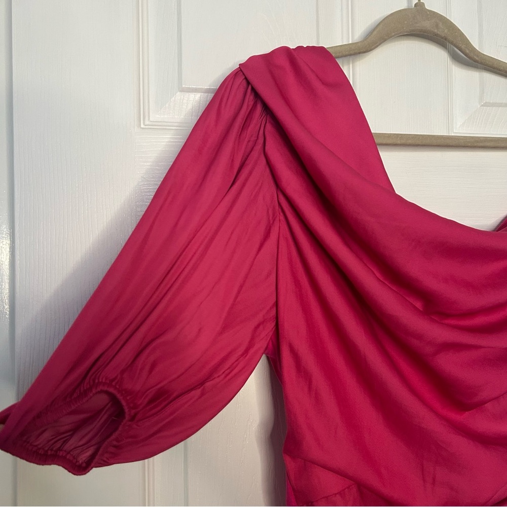 Dolan Ruched One Shoulder Top - Picture 6 of 14